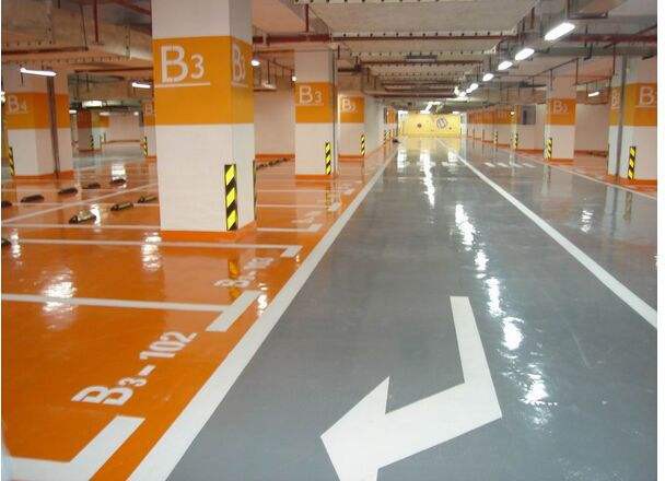 环氧地坪车库工程